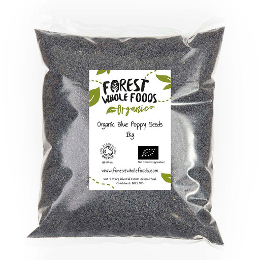 Forest Whole Foods - Organic Blue Poppy Seeds (1kg) | {{ collection.title }}