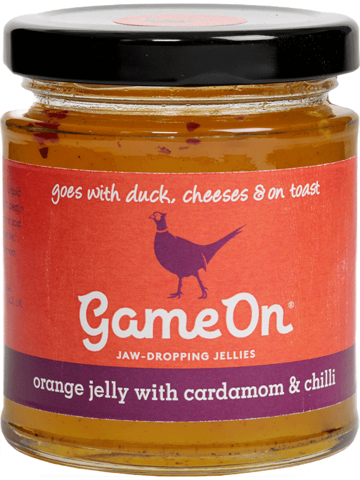 Game On Orange Jelly With Cardamom & Chilli (195g) | {{ collection.title }}
