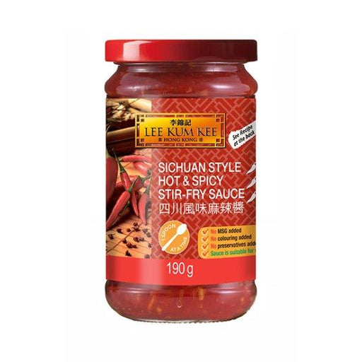 Lee Kum Kee - Sichuan Style Hot & Spicy Stir Fry Sauce (190g) | {{ collection.title }}