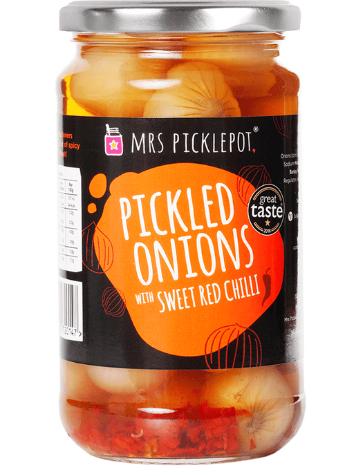 Mrs Picklepot Pickled Onions With Sweet Chilli (440g) | {{ collection.title }}
