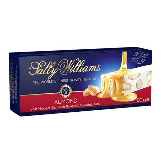 Sally Williams Soft Nougat Bar with Almonds (50g) | {{ collection.title }}