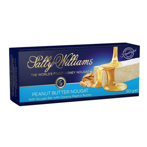 Sally Williams Soft Nougat Bar with Peanut Butter (50g) | {{ collection.title }}
