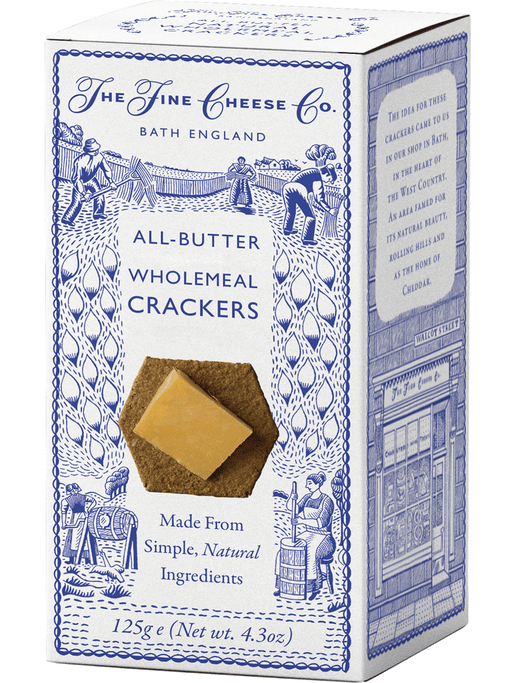 The Fine Cheese Co. All Butter Wholemeal Crackers (125g) | {{ collection.title }}