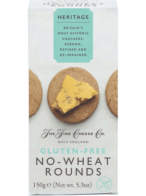 The Fine Cheese Co. Heritage Gluten Free No Wheat Rounds (150g) | {{ collection.title }}