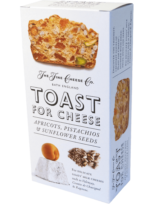 The Fine Cheese Co. Toast For Cheese With Apricots, Pistachios & Sunflower Seeds (100g) | {{ collection.title }}