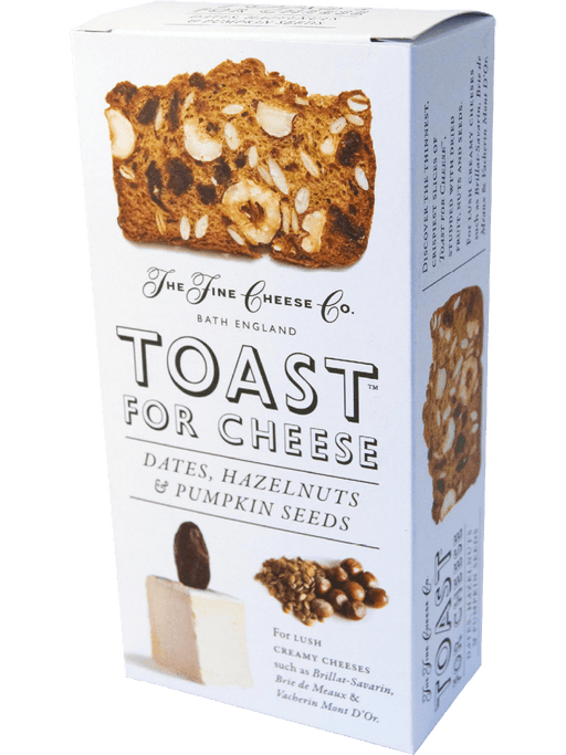 The Fine Cheese Co. Toast For Cheese With Dates, Hazelnuts & Pumpkin Seeds (100g) | {{ collection.title }}