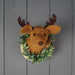 The Satchville Gift Co. - Felt Reindeer Head (14cm) | {{ collection.title }}