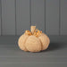 The Satchville Gift Co. - Peach Fabric Pumpkin (14cm) | {{ collection.title }}