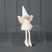 The Satchville Gift Co. - White Fabric Angel (16cm) | {{ collection.title }}