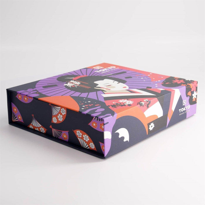 Tokyo Design Studio Kawaii Maiko Sushi Plate Giftset & Chopsticks (4pcs) | {{ collection.title }}