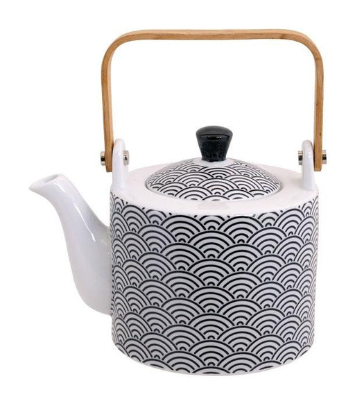 Tokyo Design Studio Nippon Black Teapot Wave (800ml) | {{ collection.title }}